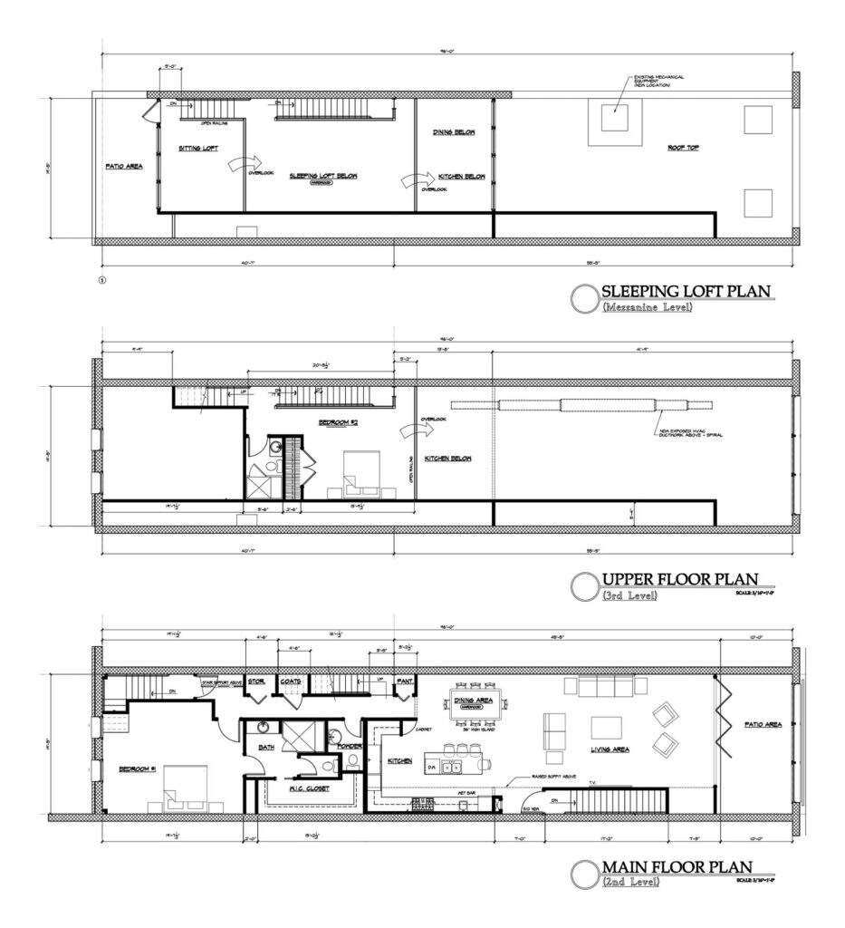209 North Main residence FloorPlans